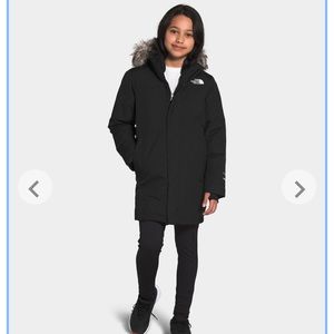 North Face Girls Arctic Swirl Parka